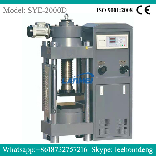 2000kn ကွန်ကရစ်ဖိအားစမ်းသပ်စက်