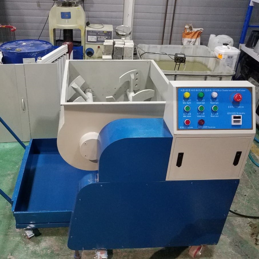 HJS-60 ဓာတ်ခွဲခန်းမိုဘိုင်း Mobile Mini Concrete Mixer Machine ကိုရောင်းရန်