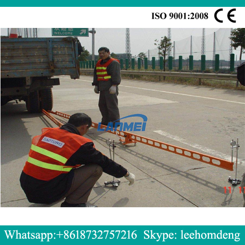 Beckman deflection တူရိယာ, Benkelman Deflection Beam, ကျောက်ခင်းရှေ့တွင်ပြန်လည်ပြုပြင်မွမ်းမံ tester