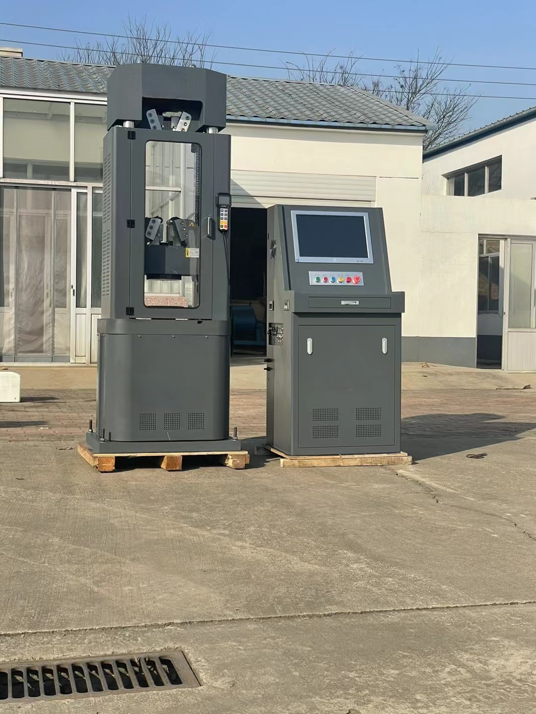 Hydraulic servo universal testing စက်