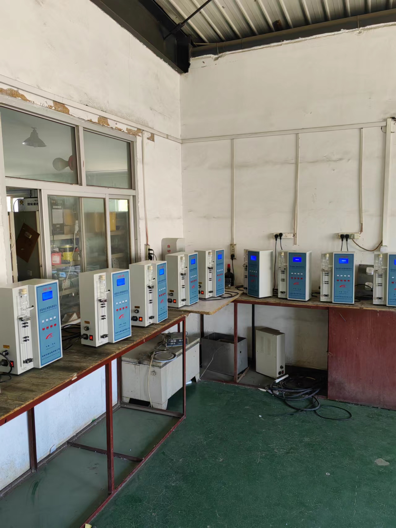 ဘိလပ်မြေသတ်သတ်မှတ်မှတ်မျက်နှာပြင် area ရိယာ testerer ဓာတ်ခွဲခန်း