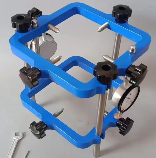ကွန်ကရစ်ဆလင်ဒါ compressometer-extensometer