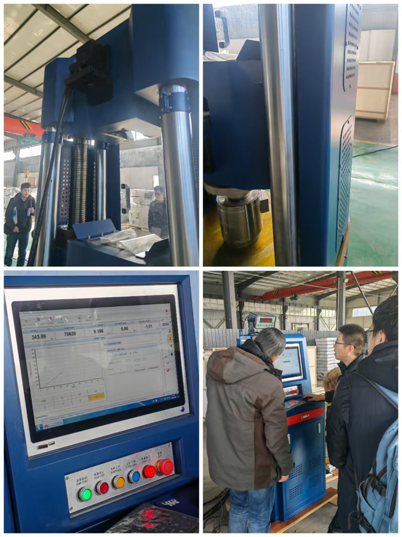 ဓာတ်ခွဲခန်းအတွက် Hydraulic Universal Testing Machine